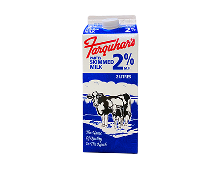 Farquhars Dairy 2L 2% Milk